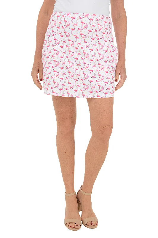 The Best Deals Won’t Wait!Dancing Flamingos Slimming Skort