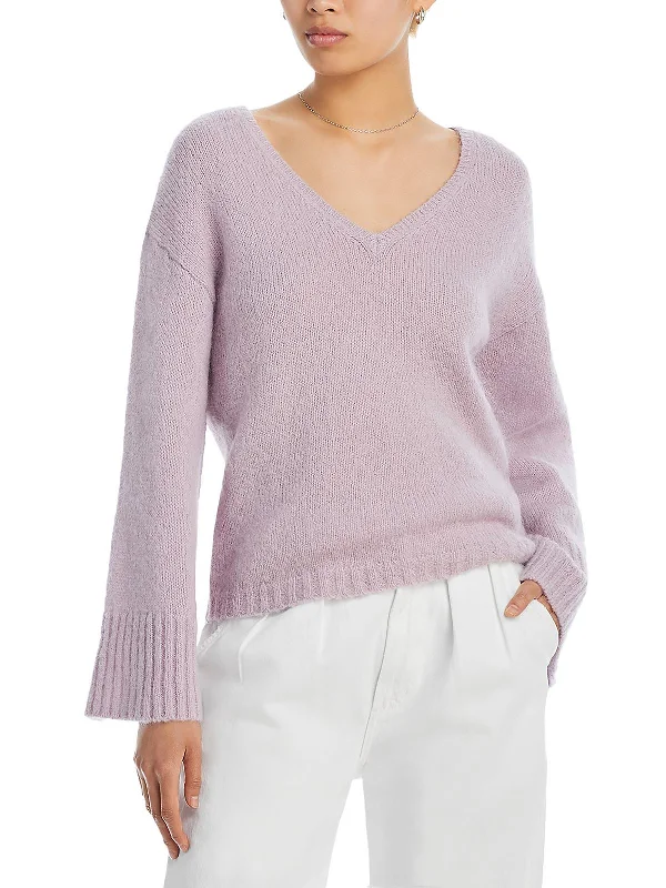 Cimone Womens Ribbed Wool Pullover Sweater