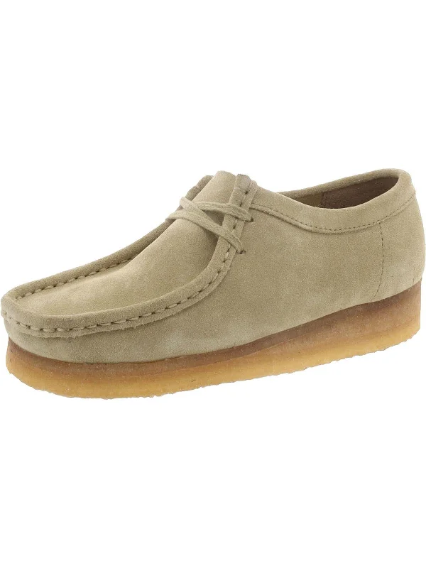 Wallabee Womens Suede Moccasins