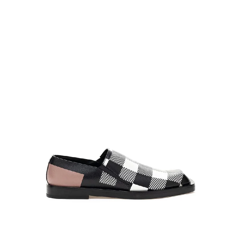 Burberry  Leather Flat Women's Shoe