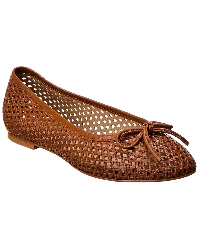 M by Bruno Magli Janina Leather Flat