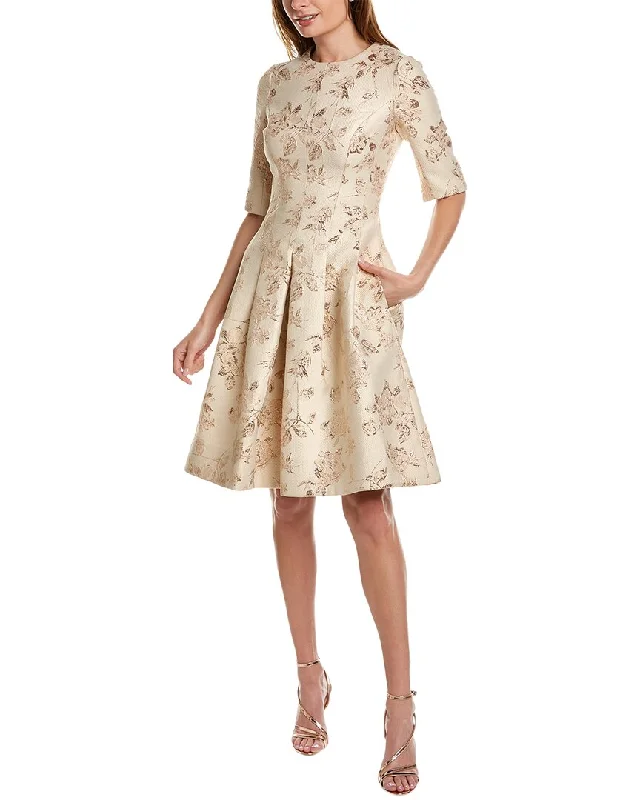 Get More for Less!Teri Jon by Rickie Freeman Jacquard Cocktail Dress