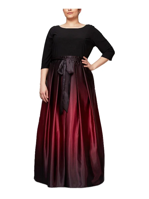 Stock Up and Save!Womens Ombre Long Evening Dress