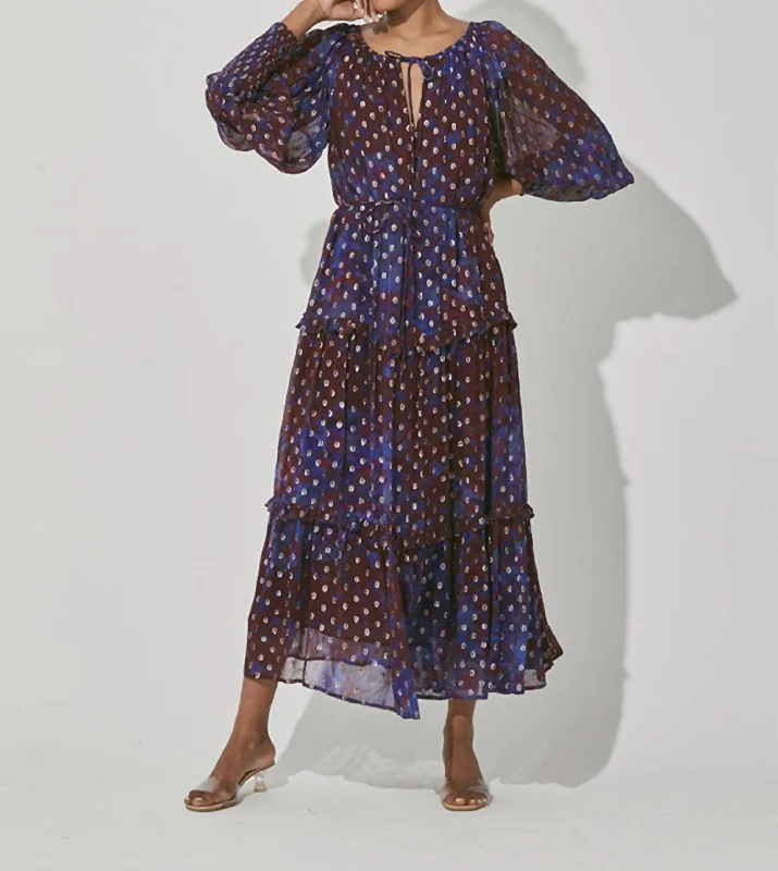Hurry, Sale Ends Soon!Addison Midi Dress In Confetti Print
