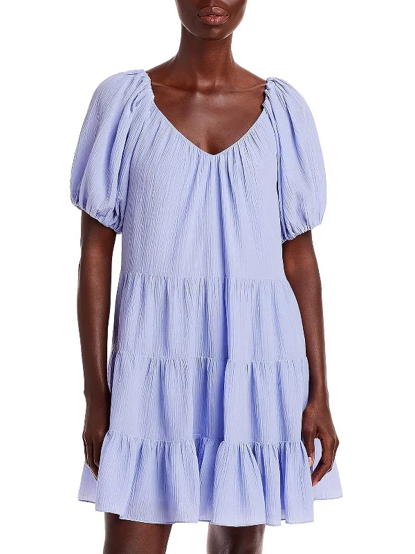 Shop Today, Save Tomorrow!Womens Sundress Tiered Mini Dress