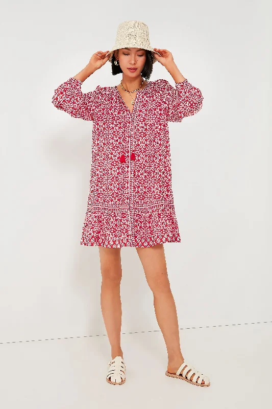 Limited Edition, Limited Price!Red Tile Vineyard Dress